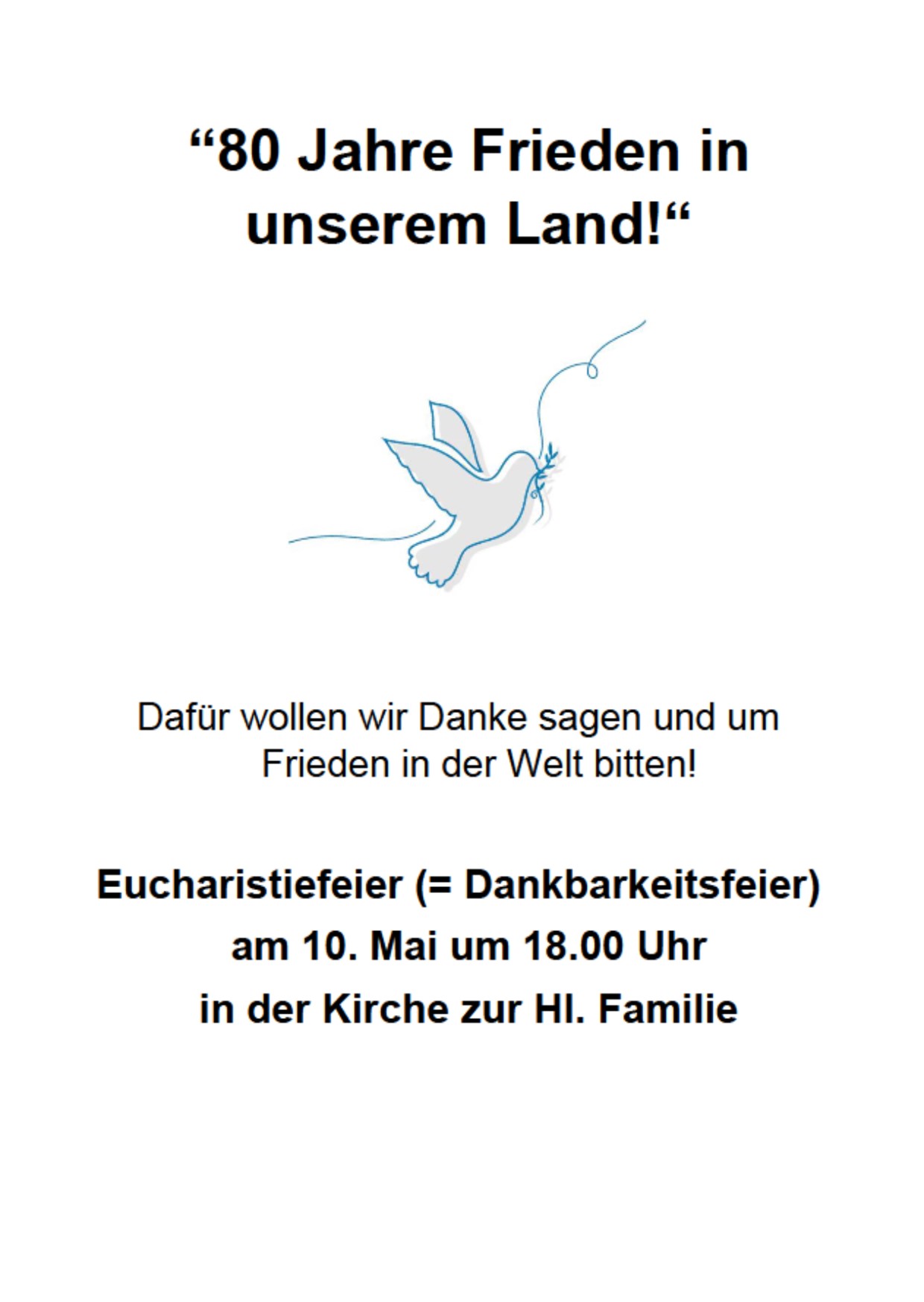 2025 Friedensgottesdienst
