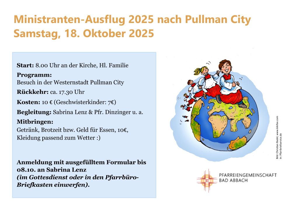 2025 Mini Ausflug Plakat klein